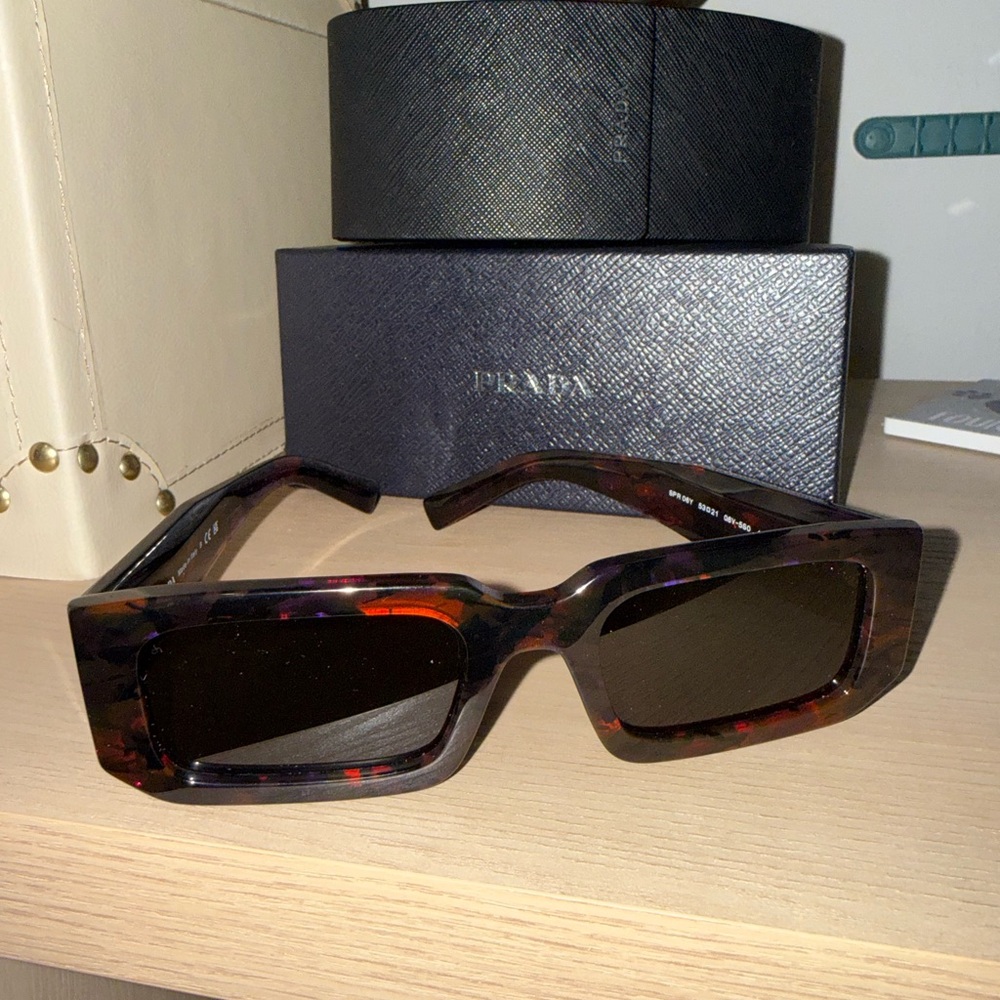 Prada Solid Sunglasses 53mm - image 3